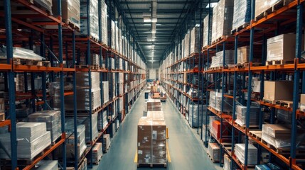Poster - Logistics is an essential component of supply chain management, responsible for the efficient movement of goods.