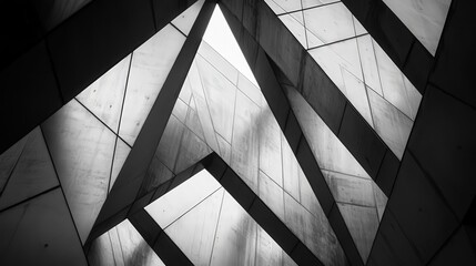 Poster - triangles are dynamic shapes that convey movement and energy.