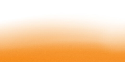 Poster - Orange background with noise texture on transparent background. Abstract gradient banner for your design 