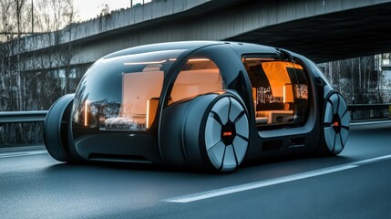 Poster - Write about the regulatory challenges facing autonomous vehicles.