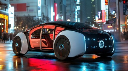 Aufkleber - Write about the role of consumer education in promoting autonomous vehicles.