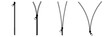 © DOBRYI VECHIR STUDYA - Zipper vector. Zipper vector set