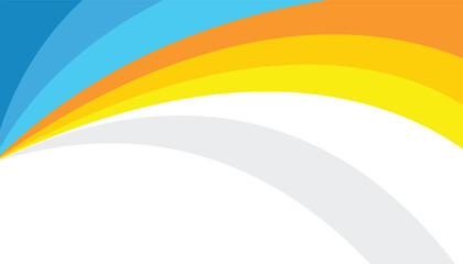 Aufkleber - Abstract colorful background with wave. abstract design layout template. brochure design, flyer, Magazine cover, business brochure, publishing and print presentation