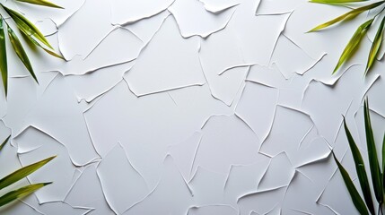 Poster - Grey Textured Paper Background with Minimalist Design