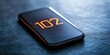 © Pech - A digital clock on a modern smartphone screen, displaying the time in a sleek design