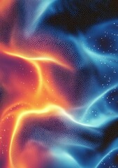 Leinwandbilder - Background or element decoration made from grainy abstract texture with red and blue colors.