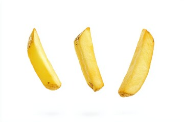 Aufkleber - Isolated on white background, fast food with high calories, a popular snack or appetizer.