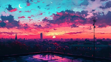 Wall Mural - Capture the essence of love in this beautiful 4k wallpaper artwork.