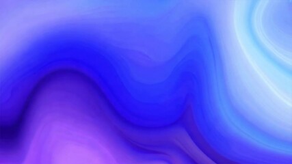 Poster - vibrant abstract background smooth waves of blue and purple create calming, artistic atmosphere for 