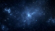 © HQAsset - Abstract Deep Space Nebula with Stars and Galaxies, Blue Color Palette Digital Art Background