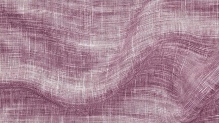 Poster - A textured fabric in shades of mauve, showcasing soft, flowing patterns.