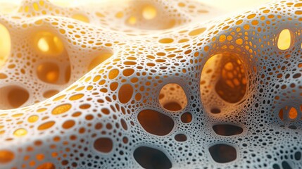 Poster - Abstract Cellular Structure with Interconnected Pores
