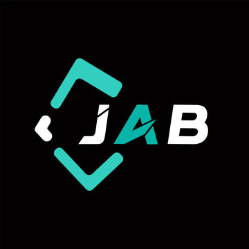 ABy JAB creative minimalist letter logo. JAB unique vector initials alphabet letter logo design minimalist letter logo. ABy unique vector initials alphabet letter logo design