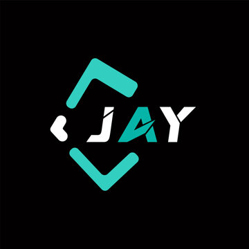 JAY creative minimalist letter logo. JAY unique vector initials alphabet letter logo design