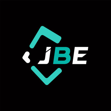 JBE creative minimalist letter logo. JBE unique vector initials alphabet letter logo design