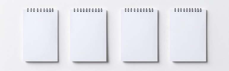 Poster - The mockup shows a checkered pattern on a white caged sheet with wrinkles. It is a realistic 3D set of a folded and crumpled leaflet border that has been ripped from a notebook.