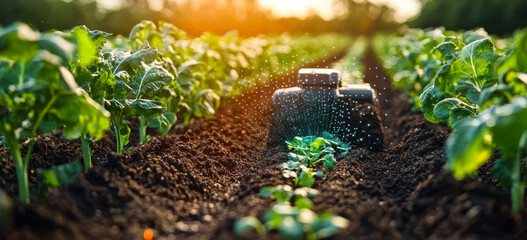 Poster - ai-driven agricultural systems enhancing crop growth in modern farming practices