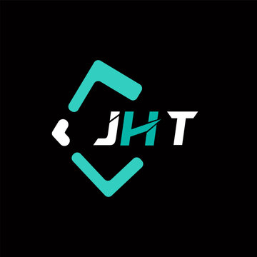 JHT creative minimalist letter logo. JHT unique vector initials alphabet letter logo design
