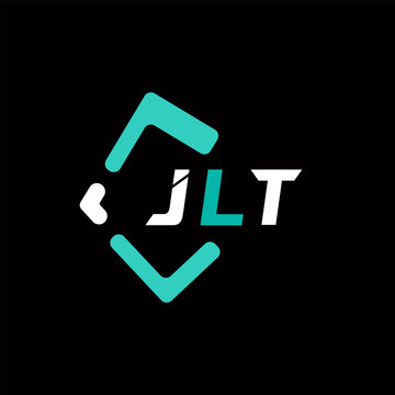 JLT creative minimalist letter logo. JLT unique vector initials alphabet letter logo design