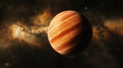 Wall Mural - huge planet in cosmos sky