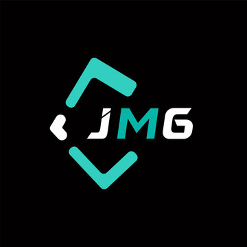 JMG creative minimalist letter logo. JMG unique vector initials alphabet letter logo design