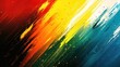 © CreativeBro - Vibrant abstract background with dynamic brush strokes in bold red, yellow, and blue tones creating a lively paint effect.