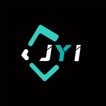 JYI creative minimalist letter logo. JYI unique vector initials alphabet letter logo design