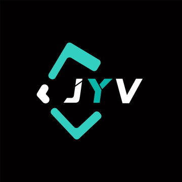 JYV creative minimalist letter logo. JYV unique vector initials alphabet letter logo design