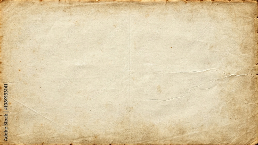 Distressed photocopied paper texture background, torn paper edges ...