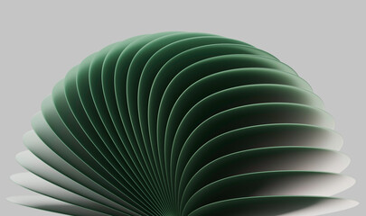 Poster - Modern Minimalist Design Featuring Overlapping Circular Shapes in a Gradient Color Scheme