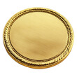 © PNG Factory - Golden round medal for awards and recognition