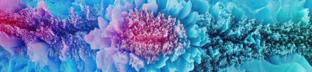 Aufkleber - Abstract colorful design resembling coral formations in vibrant hues.