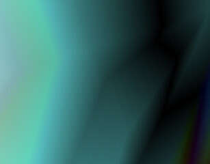 Poster -  Blurred dark green abstract background, smooth colorful transition, Gorgeous abstract illustration with elegant design.