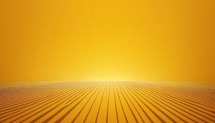 Wall Mural - Empty orange green studio room, used as background for display your products Yellow and Orange empty room studio gradient used for  background design and display your product 1