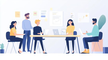 Poster - Team Collaboration in Office