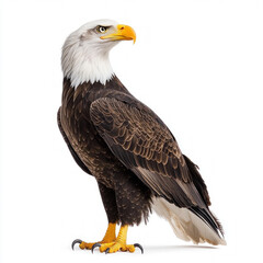 Wall Mural - Bald Eagle Isolated