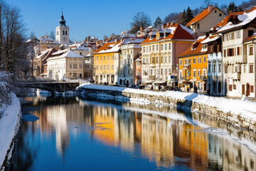 Poster - Ljubljana In Winter