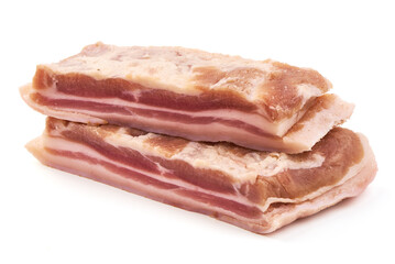 Bacon, isolated on white background.