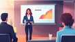 © Minh - Business Presentation by a Professional Woman