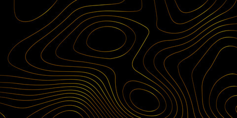 Wall Mural - abstract light pattern vector illustration. topographic map background concept. vibrant neon lights 