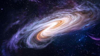Space galaxy background