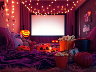 Sticker - Halloween themed bedroom decor