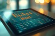 © ShadowHero - Corporate financial report on a digital tablet