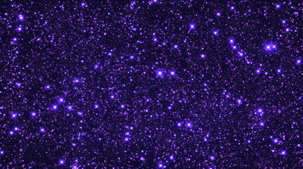 Wall Mural - a purple starry sky background with stars and nebula in space, purple galaxy texture for design or p