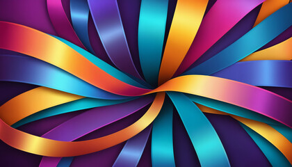 Wall Mural - abstract background with lines