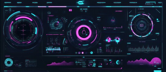 Poster - Futuristic Interface Design