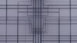 © Constantine Art - Abstract Grey Line Art Geometric Grid Pattern Design