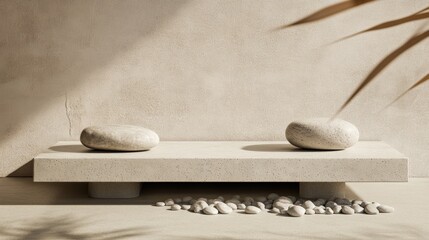 Canvas Print - Stone Platform.