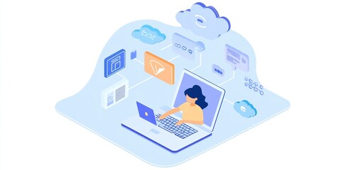 Poster - Cloud Computing: Seamless Data Connectivity and Collaboration