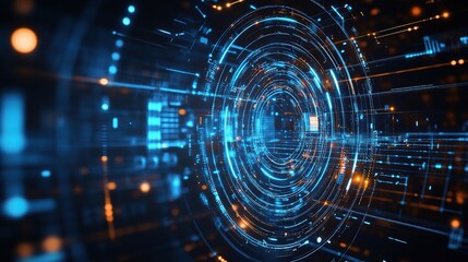 Poster - Futuristic Engineering Concepts Showcasing Sleek Design Elements and Advanced Technology in a High-Definition Digital Environment with Vivid Patterns
